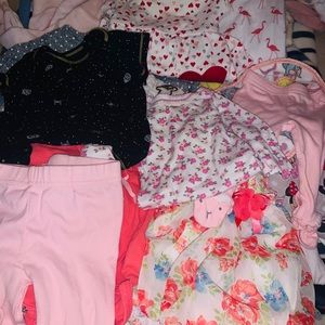 Baby girl Clothing lot various sizes